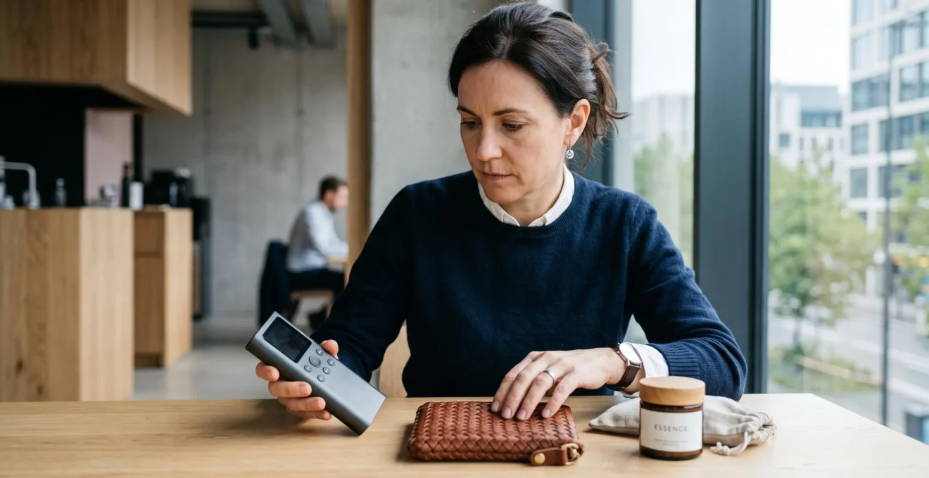 Un responsable marketing compare différents types d'objets personnalisés pour déterminer le meilleur choix client.
